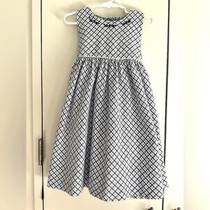 NWOT Heirloom Strasburg plaid embroidered Seersucker dress, MSRP $122, 2T